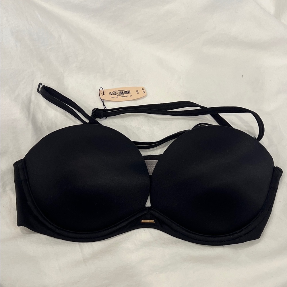 Victoria's Secret Black Strapless Bra